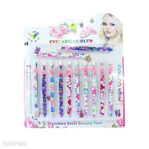Wholesale Flower Pattern Eye-brow Stainless Steel <em>Tweezer</em>