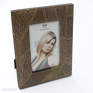 Hot sale house decorative   PU leather <em>photo</em> <em>frame</em>