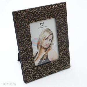 PU leather <em>photo</em> <em>frame</em> with simple pattern