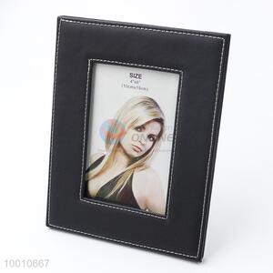 Black PU leather <em>photo</em> <em>frame</em>