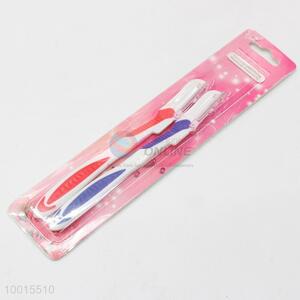 2pcs/set Red/Blue Plastic <em>Eyebrow</em> <em>Shaver</em>