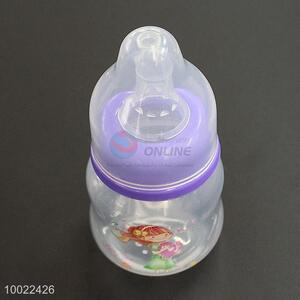 60ml l Cute Purple Feeding-bottle with Beautiful Girl Pattern, Milk Baby Feeding Silicone <em>Nipple</em> PC