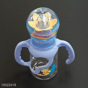 150ml New Design Blue Feeding-bottle, Milk Baby Feeding Silicone <em>Nipple</em> PC Bottle