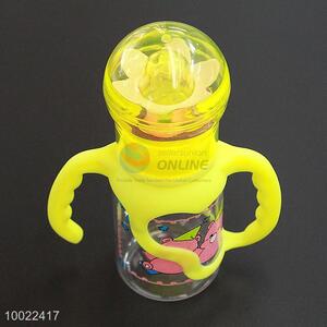 150ml New Design Yellow Feeding-bottle, Milk Baby Feeding Silicone <em>Nipple</em> PC Bottle