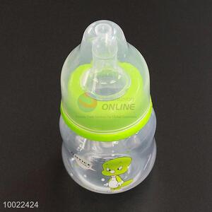 60ml l Cute Green Feeding-bottle with Cartoon Pattern, Milk Baby Feeding Silicone <em>Nipple</em> PC Bottle