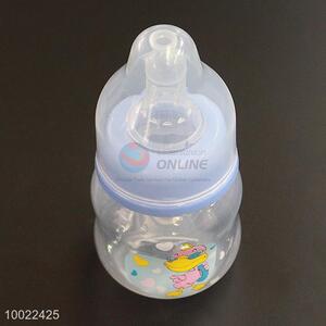 60ml l Cute Light Blue Feeding-bottle with Duck Pattern, Milk Baby Feeding Silicone <em>Nipple</em> PC