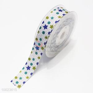New Arrival Hot Sale High Quality 2.2CM Starry Sky Pattern Print <em>Ribbon</em>