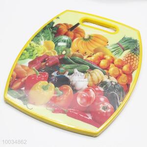 38*30CM plastic yellow cutting <em>board</em>