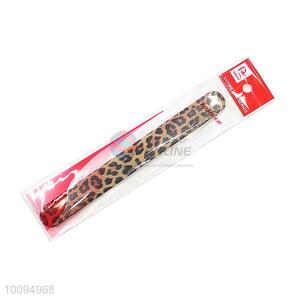 New Arrival Leopard Print Cosmetic Nail File/Buffer, Foam Beauty Tool