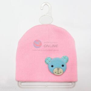 Wholesale beauty cheap knitted hat for girls