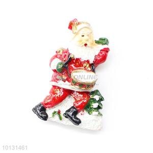 Hot sale Santa Claus <em>polyresin</em> fridge magnet