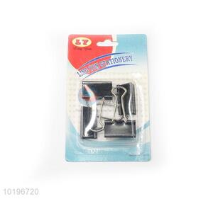 Wholesale Cheap 4Pcs Black Clips Set Office Supplies