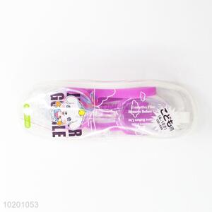 Cool factory price best red&white swimming goggles