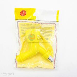 Yellow Plastic Single Handle PVC Faucet for Basin Drinking Water