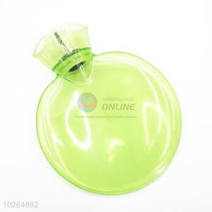 Round Design Green PVC Hot Water Bag for Winter