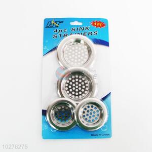 4 Pcs/Set Bathroom Kitchen Stainless Steel Floor Drain