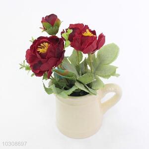 Factory price simulation flower bonsai for home decoration