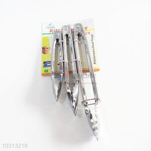 Cheap top quality best 3pcs 2pcs food tongs