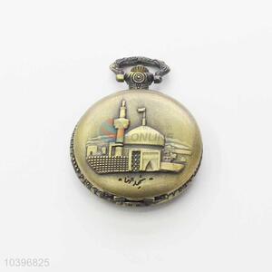 House Quartz Movement Skeleton Pocket Watch