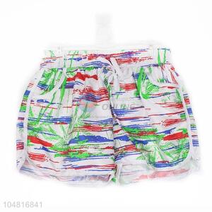Hot Selling Women Short Pants Beach Print Flower Short