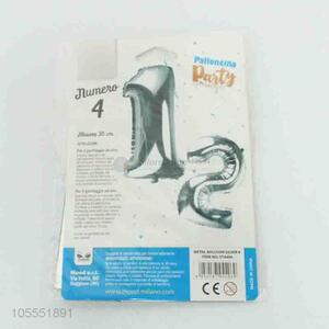 Wholesale Party Decorative Aluminium Film Number Balloons