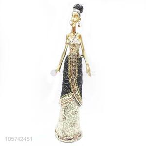 Made In China Wholesale African Woman Statue for Home Decor