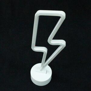 White Lightning Shape <em>LED</em> <em>Light</em>