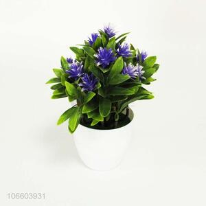 Low price garden decoration artificial bonsai plastic plant