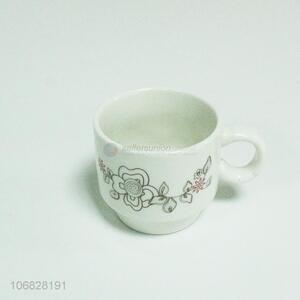 New Style White Ceramic Mug Fashion Coffee Cup