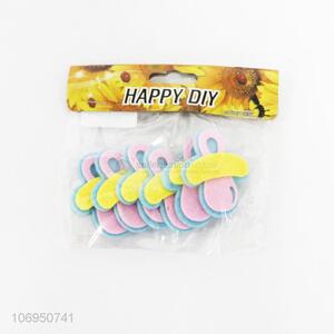 Wholesale 6 Pieces Cute <em>Nipple</em> Shape Felt Sticker