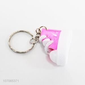 Cute Design Plastic Mini Shoe Pendant Key Chain