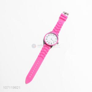Wholesale Fashion Wrist Watch With Soft Leather Band