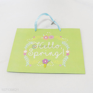 <em>Wholesale</em> Foldable Eco-friendly Colorful Flower Paper <em>Gift</em> <em>Bags</em>