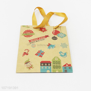 Good Quality Merry <em>Christmas</em> Kraft Paper <em>Gift</em> Bag <em>Gift</em> Wrapping Bag