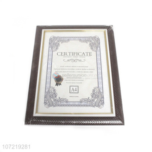 Good Quality Home Decoration  Plastic Photo Picture Frame