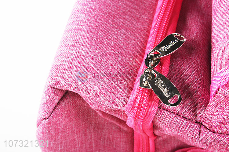 Lowest Price 300D Cation Zipper Opening Waterproof Thermal Insulation Lunch Tote Cooler Bag