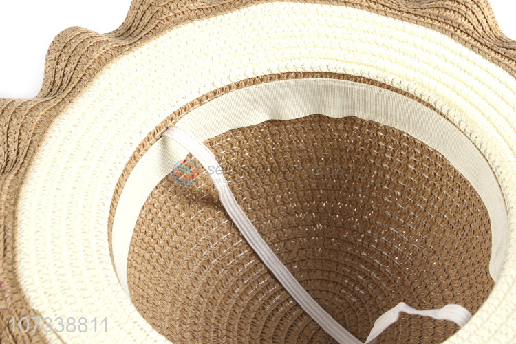 High Quality Cute Child Summer Sunshade Beach Kids Straw Hat