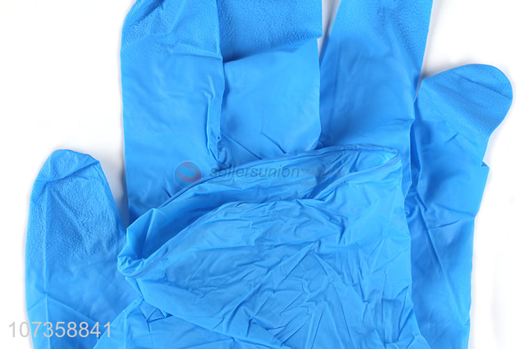 Hot selling anti bacterial disposable medical butyronitrile examination gloves