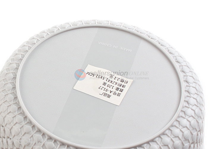 New products round storage basket plastic wicker basket for vegetables
