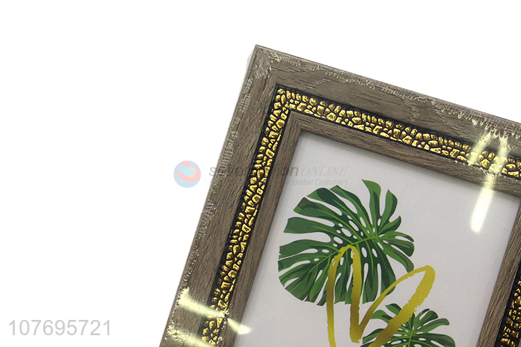 Excellent quality living room decoration plastic picture frame
