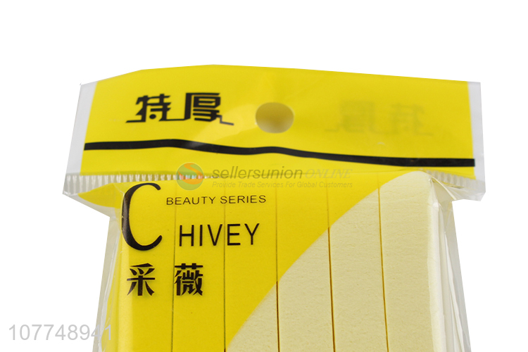 Hot sale compressed pva facial sponge face cleaning puff