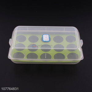 Hot selling 15 grids egg storage box egg tray refrigerator egg container