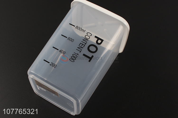 High quality 7 pieces bpa free airtight food storage container sealing pot