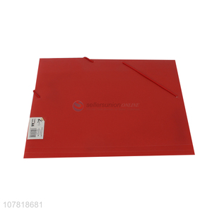 Creative red plastic student stationery <em>bag</em> <em>file</em> <em>bag</em>