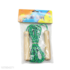 Best selling wooden handle heavy weighted training jump rope skipping rope