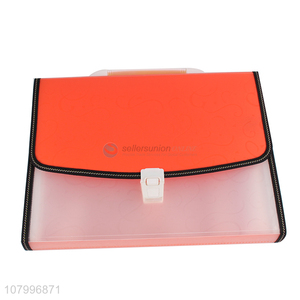 Wholesale Office Supplies Plastic Expanding <em>File</em> Folder Document <em>Bag</em>