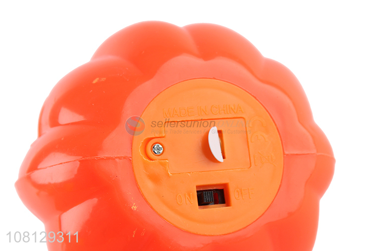 Hot sale led light plastic pumpkin lamp Halloween decorations