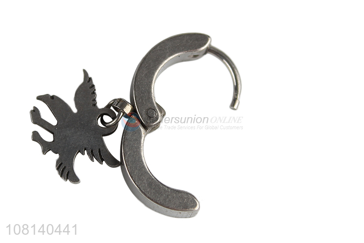 Online wholesale stainless steel silver ear studs earrings