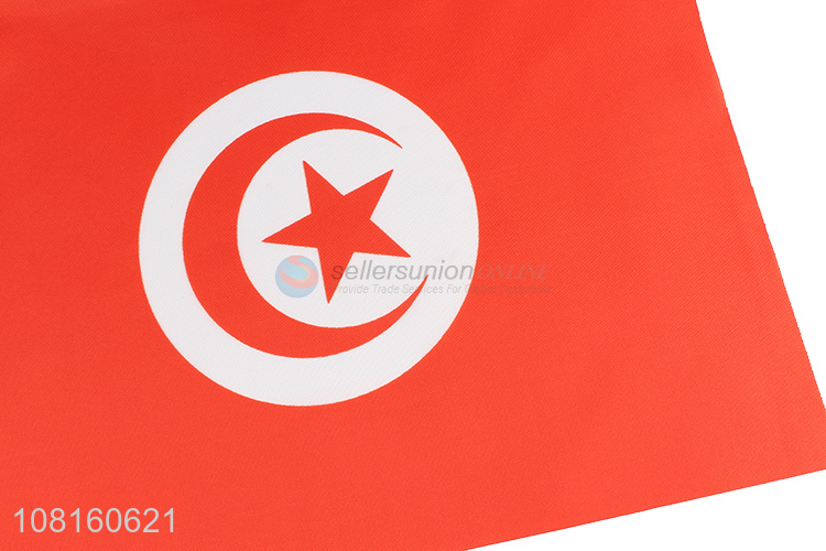 Low price polyester sports event mini hand shaking flags