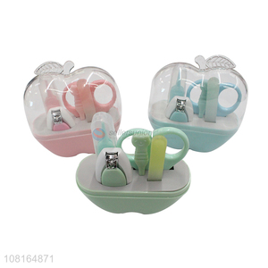 Yiwu wholesale multicolor baby <em>manicure</em> tools <em>set</em>